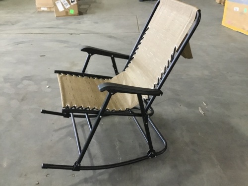 Folding Patio Rocker - Appears New  - Lot 875