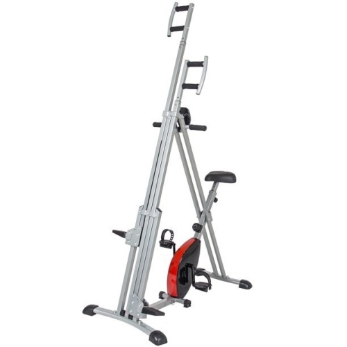 2 in 1 Total Body Vertical Climber Magnetic Exercise Bike Machine - Appears New   - Lot 102