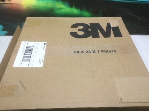 Filtrete 3M Allergen Defense Air Filters 24x24x1, 6 Pack - New - Lot 820