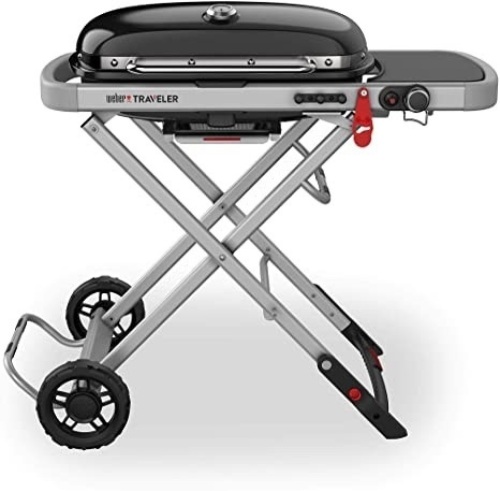 Weber 9010001 Traveler Portable Gas Grill - Appears New   - Lot 60