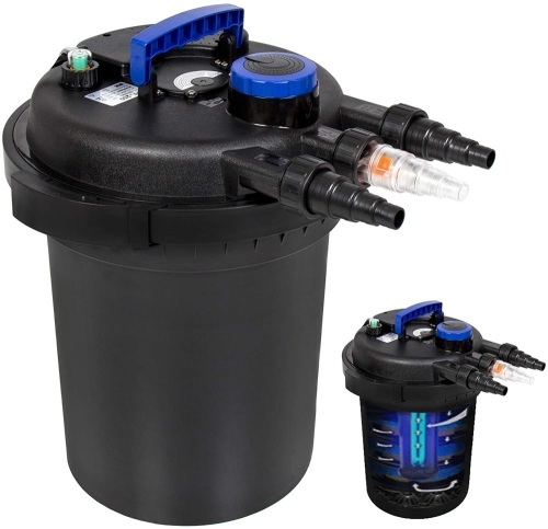4000 gal Pressure Bio Filter with Uv Sterilizer Light Koi, 13W - Appears New - Lot 790