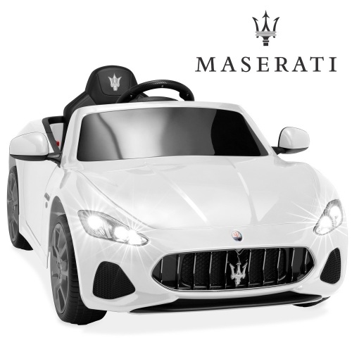 12V Licensed Maserati GranCabrio Ride On Sports Car w/ Remote Control, AUX, LED Lights - Appears New  - Lot 354