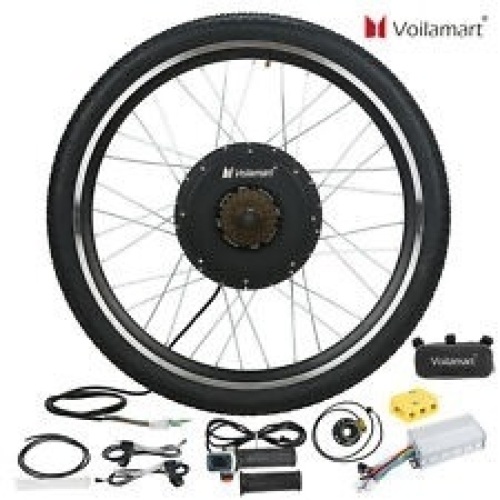 Voilamart EBV-48N1000WRC 26 inch 48V 1000W Electric Bicycle Conversion Kit - Appears New - Lot 687