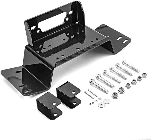WeiSen Front Bumper Winch Mount Plate Kit Compatible with 2014-2021 Honda Pioneer 700 and 700-4 - Appears New   - Lot 1188