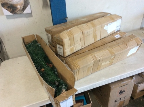 Lot of (6) Artificial Christmas Trees - Appear New  - Lot 191