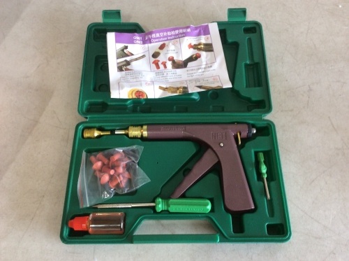 Portable Convenient Tubeless Tire Puncture Repair Tool - Appears New  - Lot 538