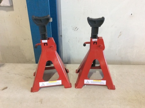 Pair of 6 Ton Jack Stands - Appear New - Lot 1082