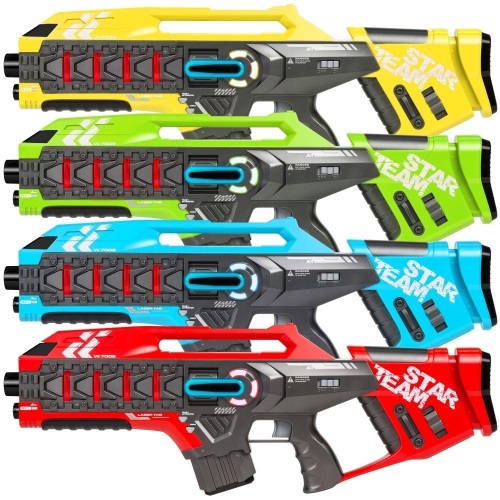 Infrared Laser Tag Rifles, Set of 4 - Appears New - Lot 528