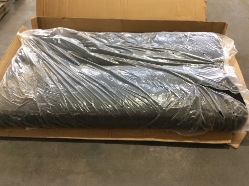 Incomplete Microfiber Futon - Unknown Condition  - Lot 420