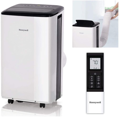 Honeywell 8,000 BTU Compact Portable Air Conditioner with Dehumidifier & Fan, HF8CESWK5 - Appears New - Lot 29