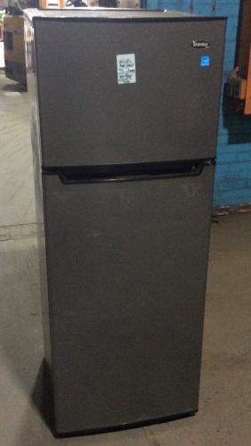 Danby 7.3 Cu. Ft. Apartment Size Refrigerator - Appears New with Damage, Tested/Works - Lot 318