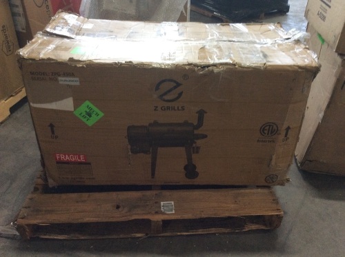 Z GRILLS ZPG-450A Wood Pellet Grill & Smoker - E-Comm Return, Unknown Condition - Lot 285