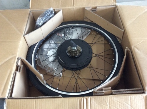 48V 1000W 26" Electric Bike Rear Wheel Conversion Kit - E-Comm Return, Untested - Lot 165