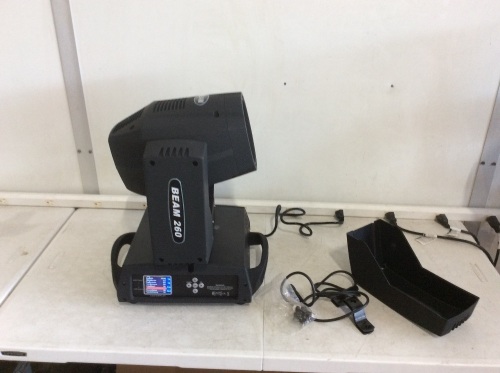 Moving Head DJ Light - Damaged, Powers On Not Tested Further - Lot 353