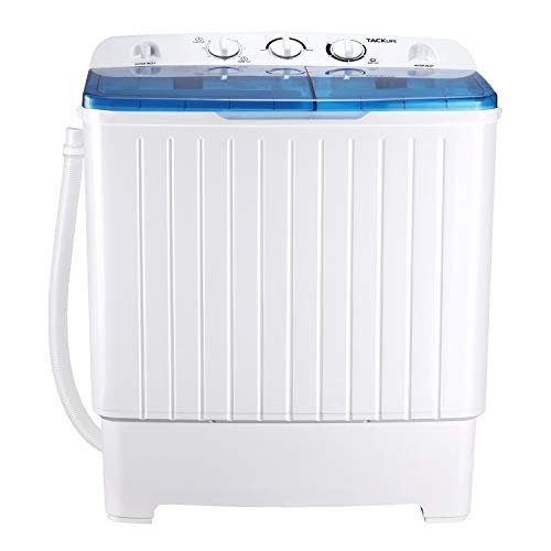 TACKLIFE 17.6 lbs Mini Compact Twin Tub Washing Machine - Appears New - Lot 1065