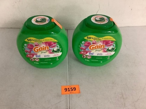 Set of 2 3-in-1 Gain Flings - Lot 9159
