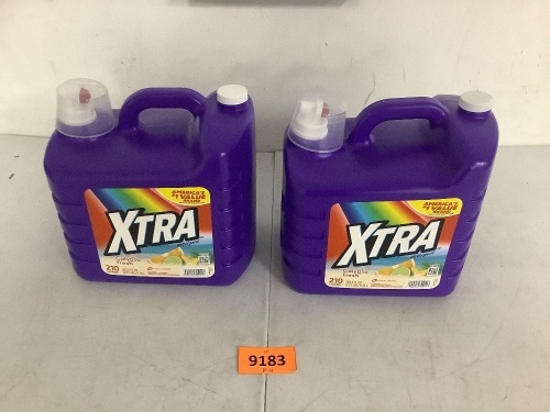 2 Containers Of Xtra Detergent - Lot 9183