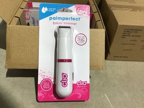 Lot of (5) Cases of (3) Palmperfect Bikini Trimmer, Dual Blades - Lot 1075