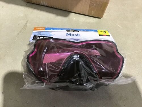 Case of (6) Adult Swim Mask - Lot 1037