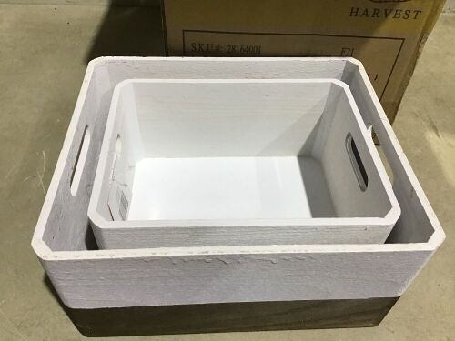 Case of (4) Wooden Crates  - Lot 541