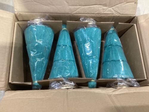 Case of (4) Tassel Christmas Trees  - Lot 1019