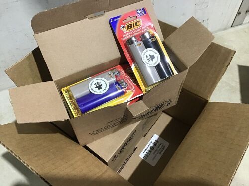 Case of (72) Bic Classic Lighters, 2 Pack  - Lot 735