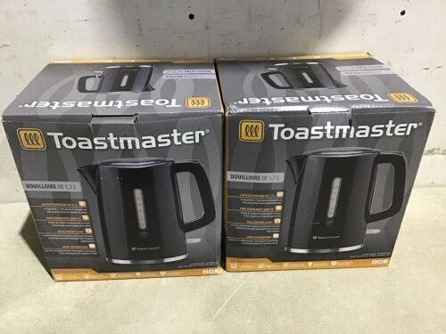 Lot of (2) Toastmaster Electric Kettle 1.7L - Lot 456