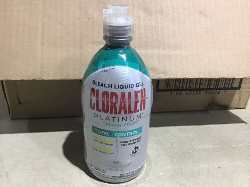 Case of (15) Cloralen Platinum Bleach Liquid Gel - Lot 411