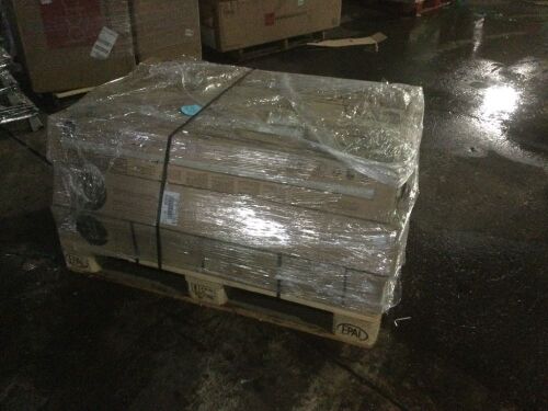 (36) Cases of 41zero42 PAINT-IT Blue Wood Grain Tile, 6 pc/Case, 418.68 sq ft Total - Expect Broken Tiles d/t Shipping & Storage - Lot 11