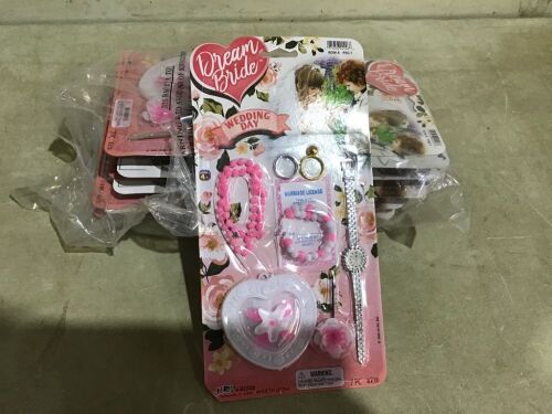 Case of Dream Bride Wedding Day Accessory Toy Set  - Lot 216