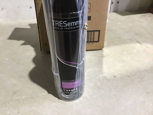 Case of (6) Tresemme TRES Two Aerosol Hairspray For All Hair Types Freeze Hold - Lot 418
