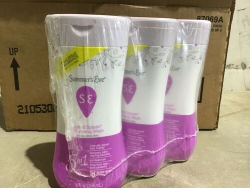 Case of (12) Summer’s Eve Island Splash Refreshing Daily Feminine Wash - Lot 838