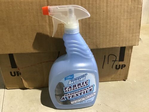 Case of (8) LA's Totally Awesome Extra-Strength Fabric Refreshener, Crisp Linen - Lot 616