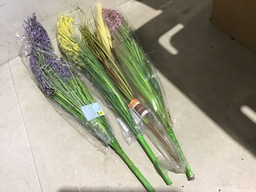 Case of Faux Floral Bundles  - Lot 702