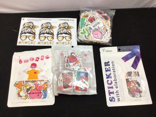 Bundle of Misc Sticker Packs - Lot 117