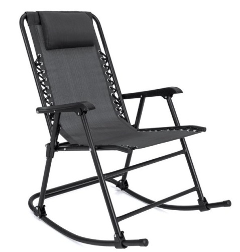 Foldable Zero Gravity Rocking Patio Lounge Chair - Lot 424