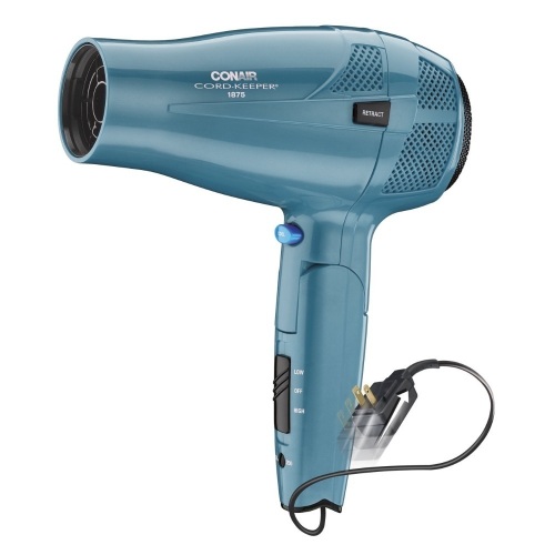 Conair Hair Dryer with Folding Handle and Retractable Cord - Lot 319