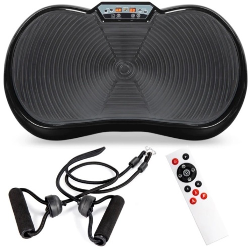 Vibration Plate Exercise Machine Platform w/ Bands - Lot 190