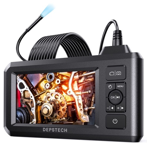 Industrial Endoscope, 1080p, Digital Borescope with 4.3" LCD Screen, 16.5ft - Lot 110
