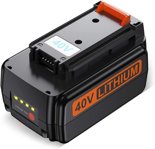 3000mAh 40 Volt MAX Replacement Battery for Black and Decker - Lot 349