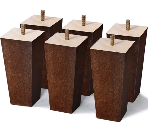 Set of 6 - 6 inch Furniture/ Sofa Legs - Lot 324