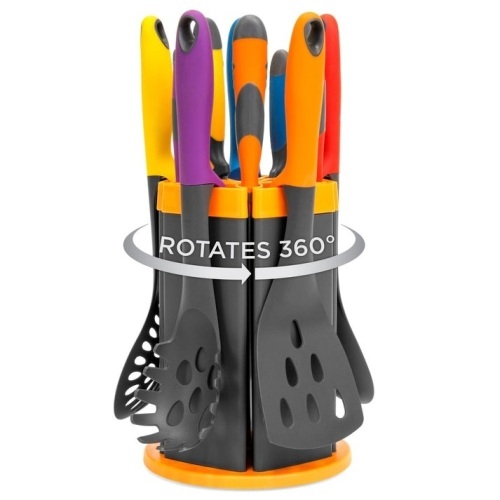 All in One Kitchen Utensils & Knives Set, 11 Pieces - Lot 484