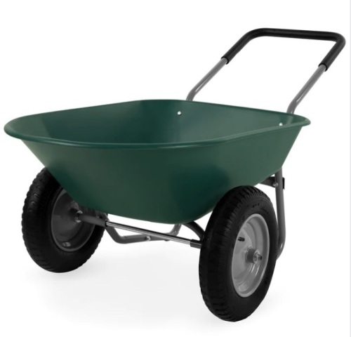 Dual-Wheel Wheelbarrow Garden Cart - Lot 170