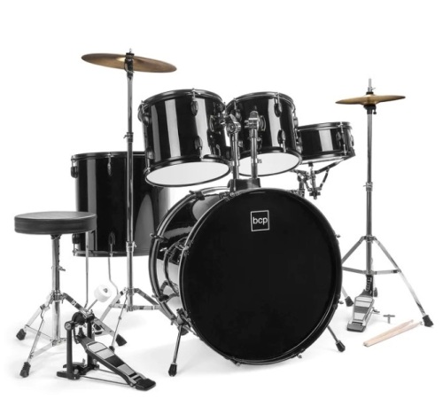 5-Piece Full Size Drum Set For Adults - Lot 52