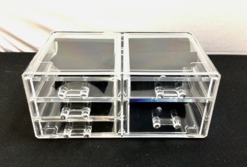 Small Clear Acrylic Storage Box w/ 5 Drawers - Lot 103