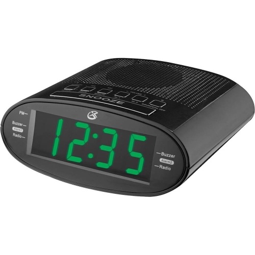 Lot of (18) GPX AM/FM Dual Alarm Clock Radio - Lot 106