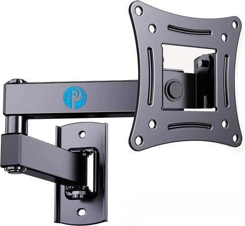 Full Motion TV Wall Mount Bracket for 13-32" TVs/Monitors, Single Stud VESA Mount - Lot 138