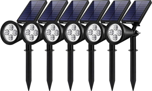 Set of (6) Solar Outdoor Lights - Lot 159