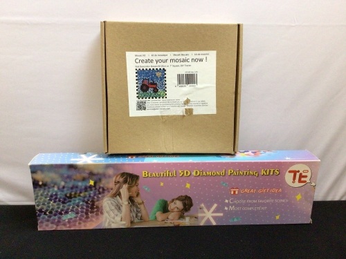 Diamond Painting Kit & Mosaic Tile Kit - Lot 175