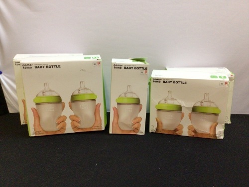 Lot of (5) Boxes of Misc Como Tomo Baby Bottles - Lot 176